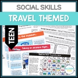 Teen Social Skills Activities for Traveling Scenarios - Sp