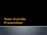 Teen Suicide Prevention 2021