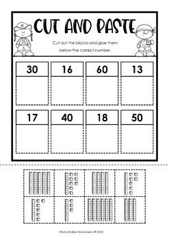 Teen Ty Numbers - To help with Place Value - all Worksheets, Printables