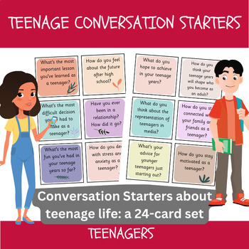Preview of Teenage Conversation Starters