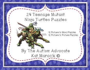 rulle dagsorden Booth Teenage Mutant Ninja Turtle Puzzle by The Autism Advocate - Kat Marocik