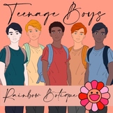 Teenager / Teen boy clipart multicultural diversity classr