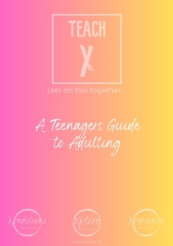 Preview of Teenagers Guide to Adulting - ENTIRE 12 WEEK UNIT
