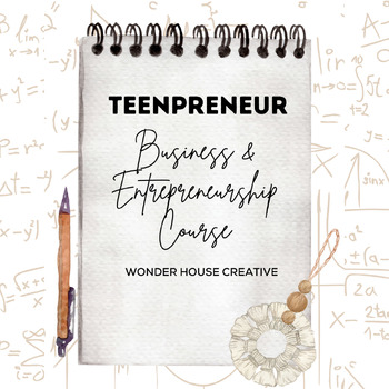 Preview of Teenpreneur Business Course