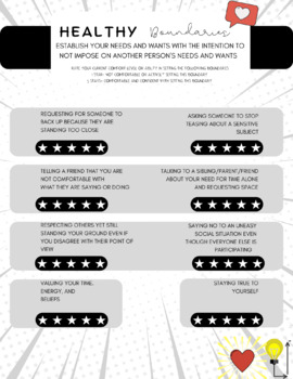 Preview of Teens + Healthy Boundaries - Establishing Needs and Wants