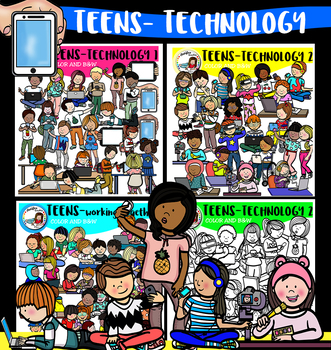 Preview of Teens and Technology - bundle