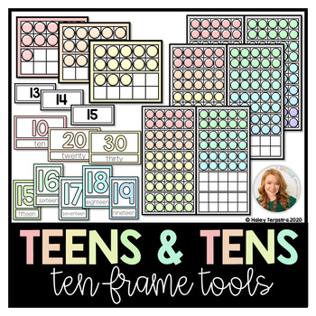 Preview of Teens and Tens: Ten-Frame Tools