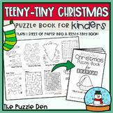 Teeny-Tiny Christmas Puzzle Book for Kinders