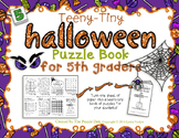 Teeny-Tiny Halloween Puzzle Book for Fifth Graders
