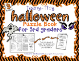 Teeny-Tiny Halloween Puzzle Book for Third Graders