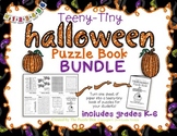 Teeny-Tiny Halloween Puzzle Books BUNDLE