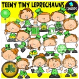 Teeny Tiny Leprechauns Clip Art Set {Educlips Clipart}