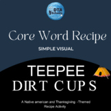 Teepee Dirty Cup Recipe - CVI Adapted Core Word Book