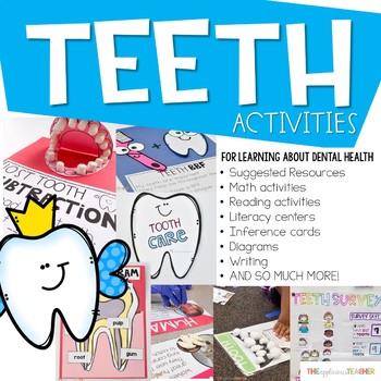 Preview of Teeth Activities Dental Health Unit