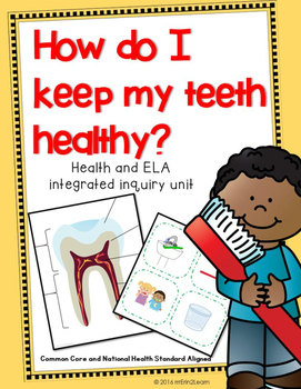 Preview of Dental Health Kindergarten Teeth