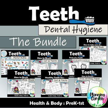 Preview of Teeth: Healthy Teeth Bundle {Hygiene, Dental Health}