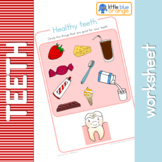 Teeth Worksheet | Teachers Pay Teachers