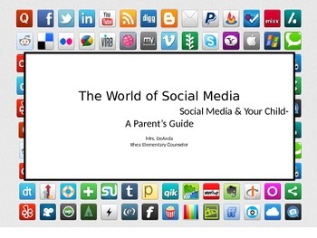 Preview of The World of Social Media (parent presentation)