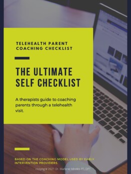 Preview of Telehealth Parent Coaching Ultimate Checklist