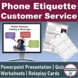 Telephone Etiquette Presentation and Activities for the Workplace