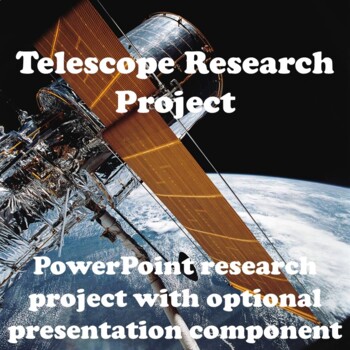 Preview of Telescope Research Project (editable)