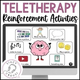 Teletherapy Reinforcement Activities Digital PDF for Speec