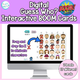 Teletherapy Guess Who Game for Visual Perception: BOOM cards