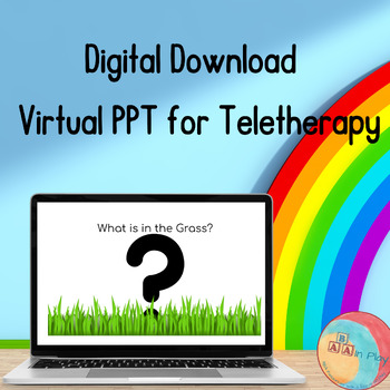 Preview of Teletherapy Guessing Game