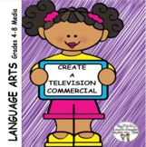 Television Commercial Media Assignment Grades 4-8