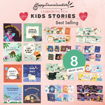 Preview of Tell Me A Story 8 Great storie Books for Kids,Children's Stories,short stories