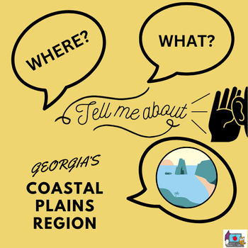 Preview of Tell Me About: Coastal Plains of Georgia Informational Text ~SS8G1
