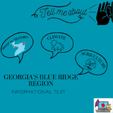 Tell Me About: Georgia's Blue Ridge Region- Informational 