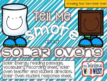 Preview of Tell Me S'More About Solar Ovens