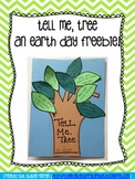 Tell Me, Tree - An Earth Day Freebie!