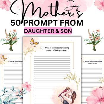 Preview of Tell Me Your Life Story, Mom: A Mother’s Guided Journal and Memory Keepsake Book