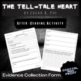 Tell-Tale Heart After-Reading Activity: Evidence Collection