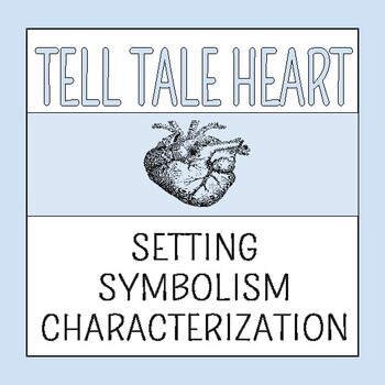 Preview of Tell Tale Heart: Character, Symbolism, and Setting