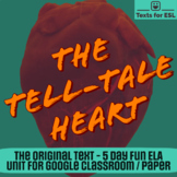 Tell Tale Heart. Close Read Halloween Fun. Full Unit for ELA.