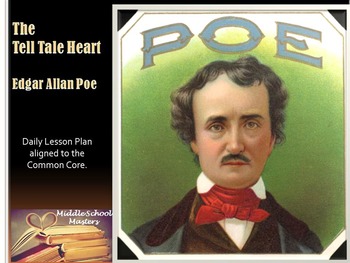 Preview of Tell-Tale Heart 10-Day Lesson Plan (Common Core Aligned)