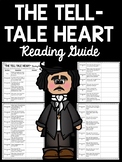Tell-Tale Heart Reading Guide Worksheet by Edgar Allan Poe