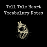 Tell Tale Heart Vocabulary Work