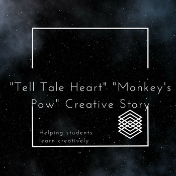 Preview of "Tell Tale Heart" and "The Monkey's Paw" Creative Story Project