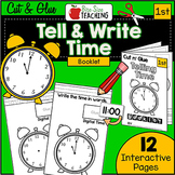 Tell & Write Time Cut N' Glue Math Booklet!