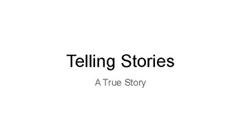 Preview of Telling Stories/Lying Social Story