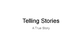 Telling Stories/Lying Social Story