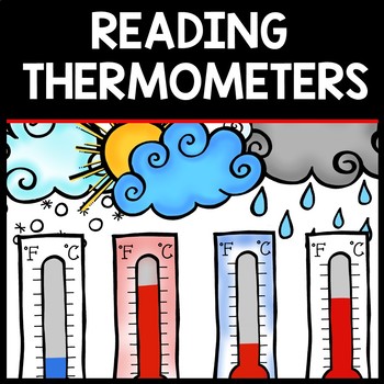 Preview of Telling Temperature - Thermometer - Life Skills - Special Education - Task Cards