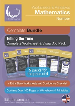 Preview of Telling Time Complete Bundle