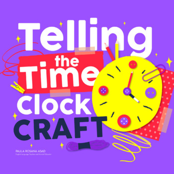 Preview of Telling The Time Spider Clock Craft