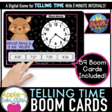 Telling Time - 1 Minute Intervals Digital Task Cards for B