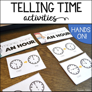Preview of Telling Time Activities and Lessons